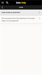 Mobile Screenshot of help.bwin.it